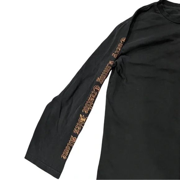 Off-White x Vlone Black Long Sleeve Shirt (Rare!)